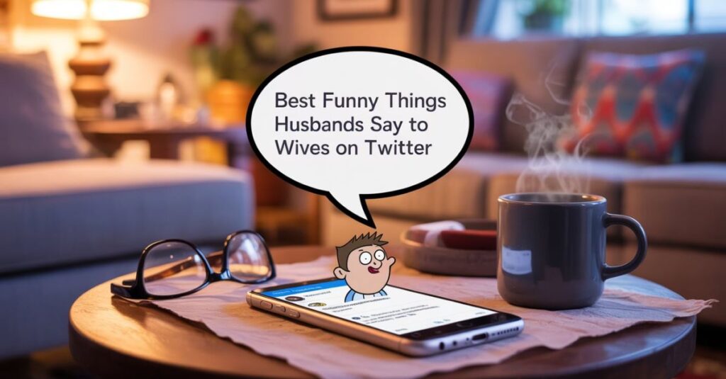 Best Funny Things Husbands Say to Wives on Twitter