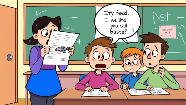 Funny Test Answers By Students 