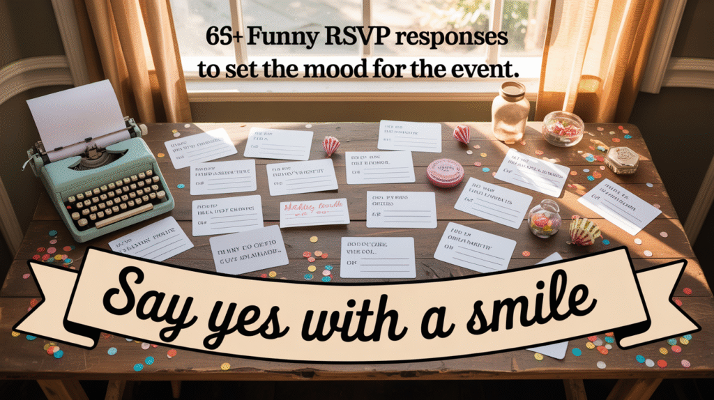 Funny RSVP Responses