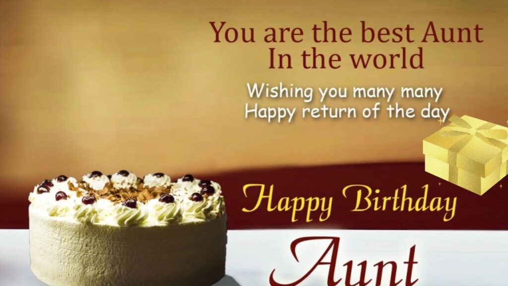 Birthday Wishes For Aunt