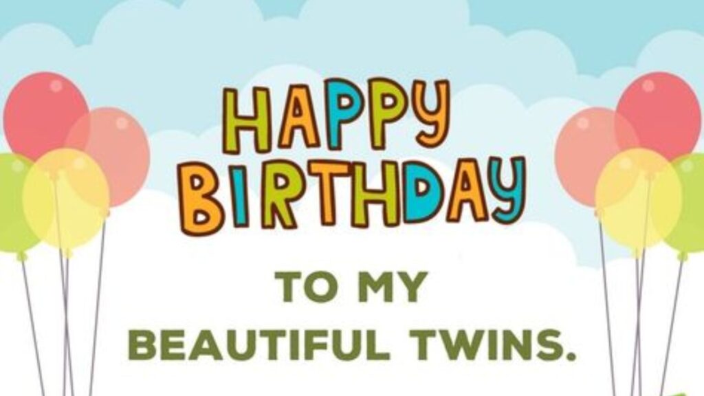 Birthday Wishes For a Twin Brother