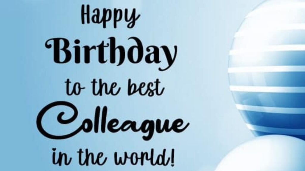 Birthday Wishes for Coworkers