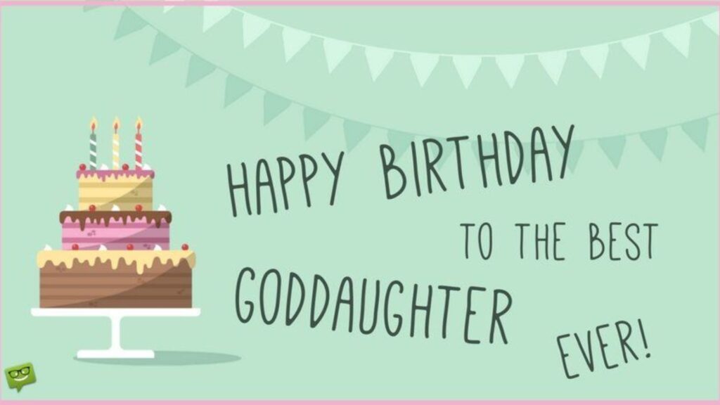 Birthday Wishes for Goddaughter
