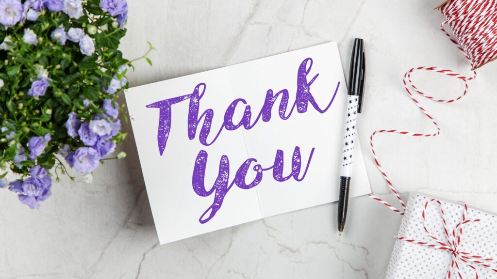 Christian Thank You Messages for Friends