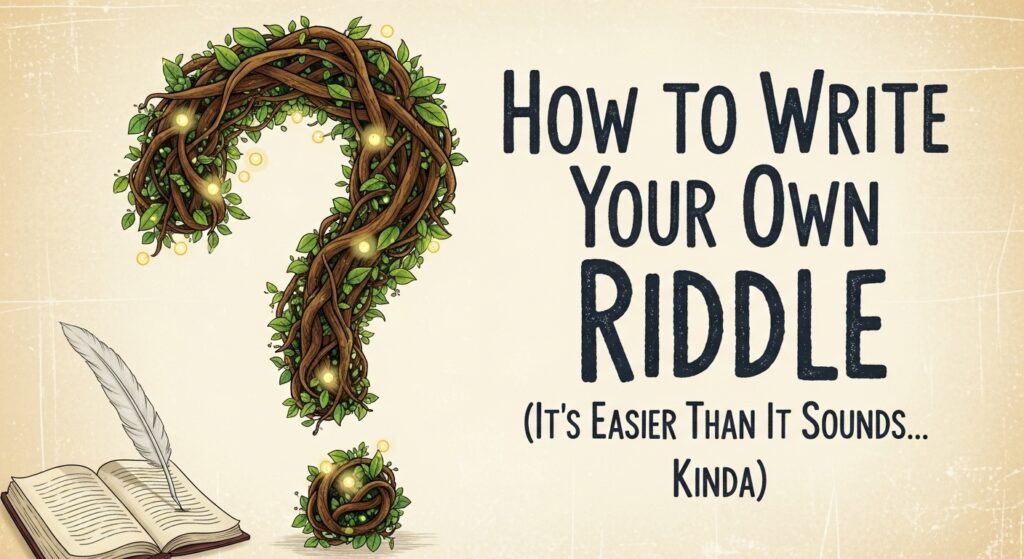 Write Your Own Riddle