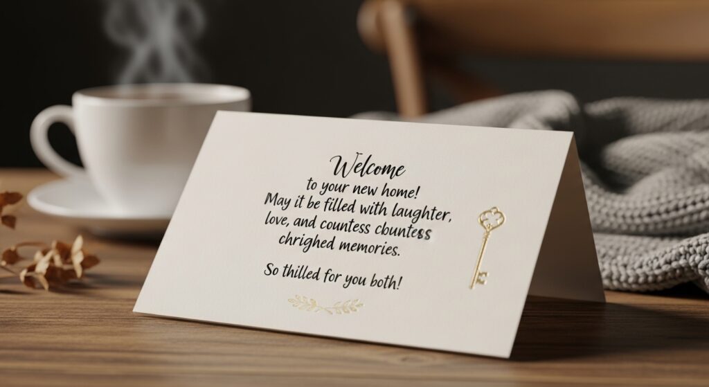 Write Personal Housewarming Wishes