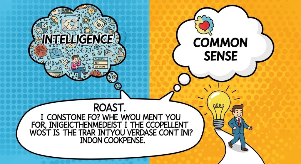 Good Roasts About Intelligence