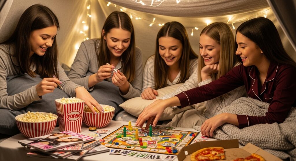 Chill But Still Fun Sleepover Activities for When Energy Drops