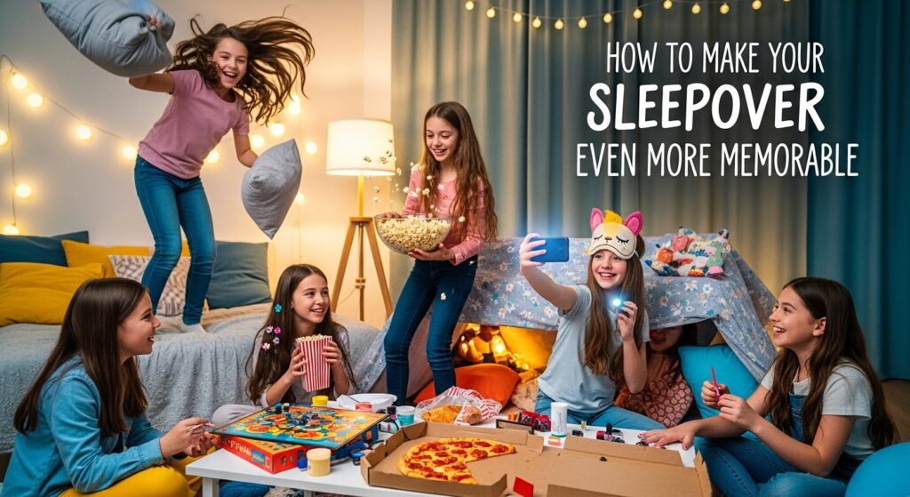 Sleepover Even More Memorable