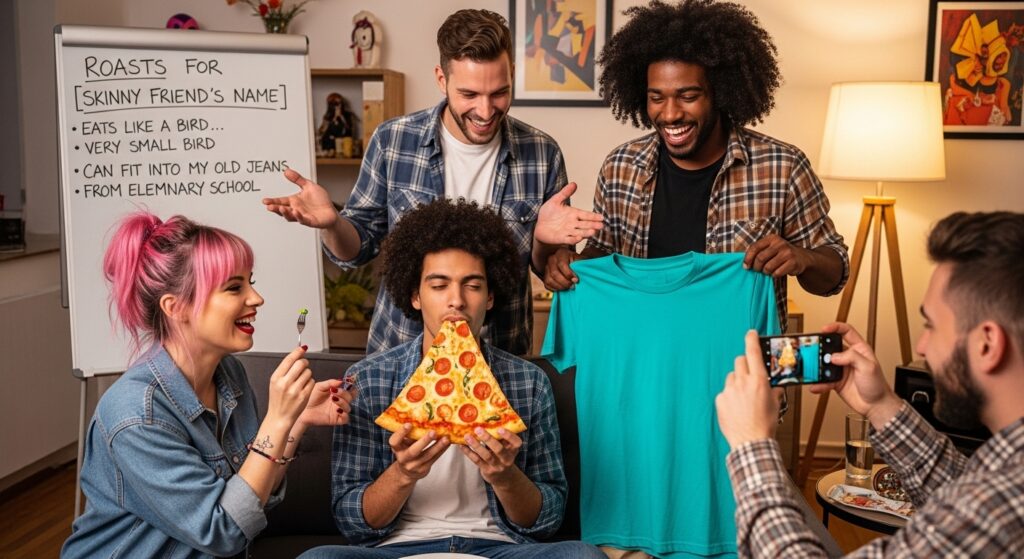 Light-Hearted Roasts For Skinny Friends