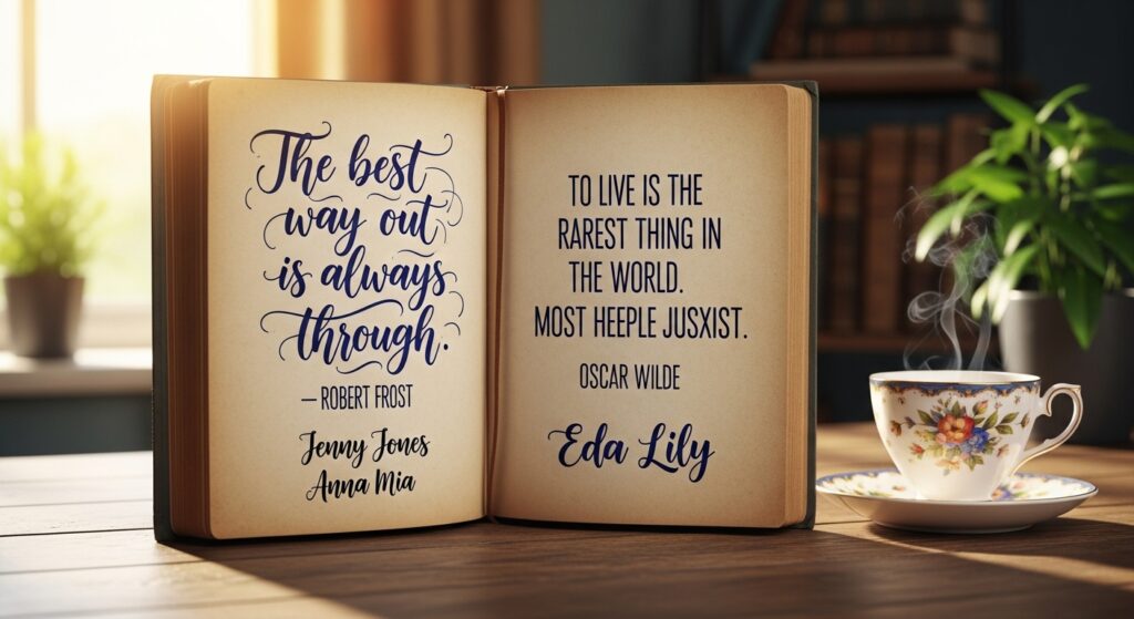 Quotes & Inspired Lines