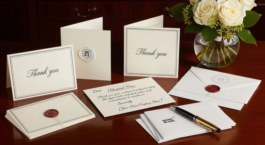 Formal Thank You Messages for Professional Settings