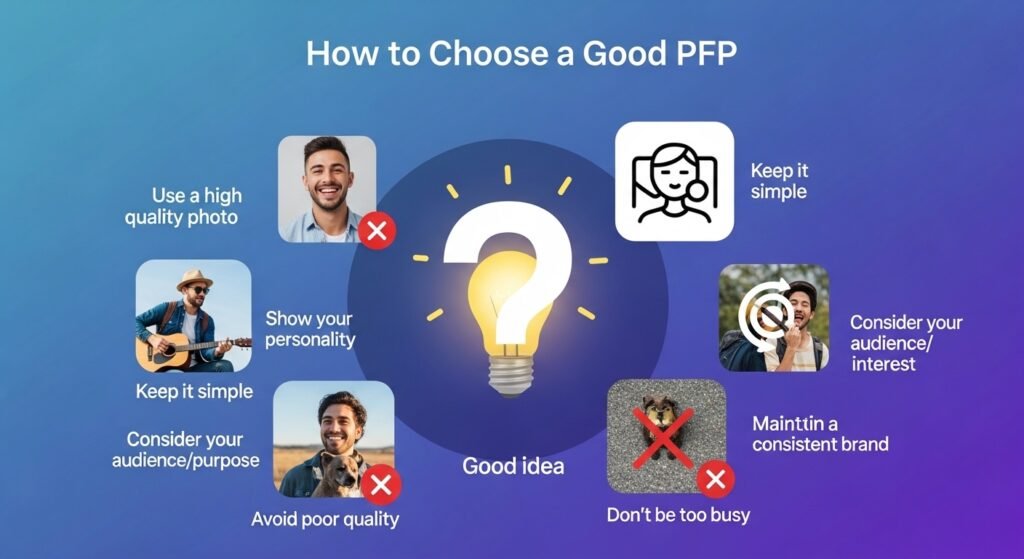 How to Choose a Good PFP
