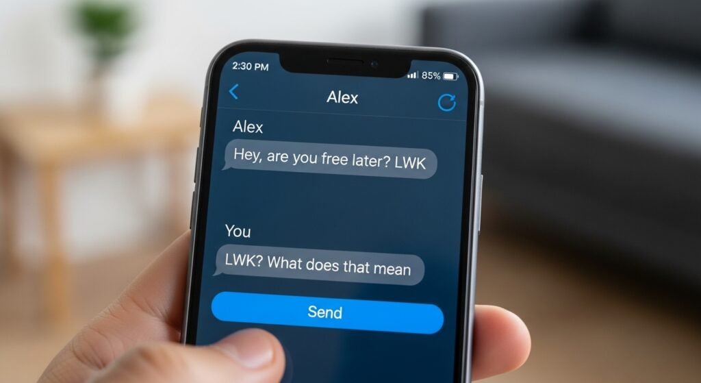  LWK in Text Messages