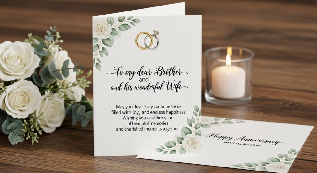 Inspiring Happy Wedding Anniversary Messages for Brother