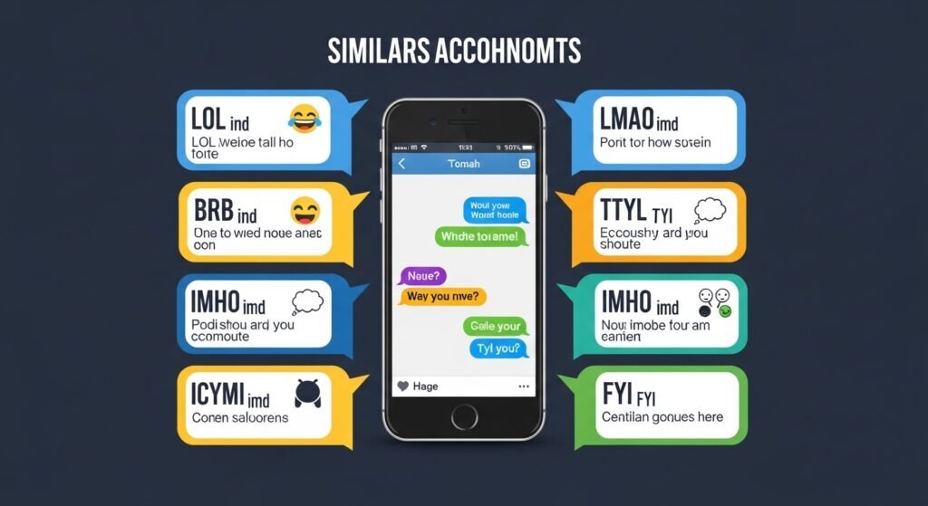 Similar Texting Acronyms