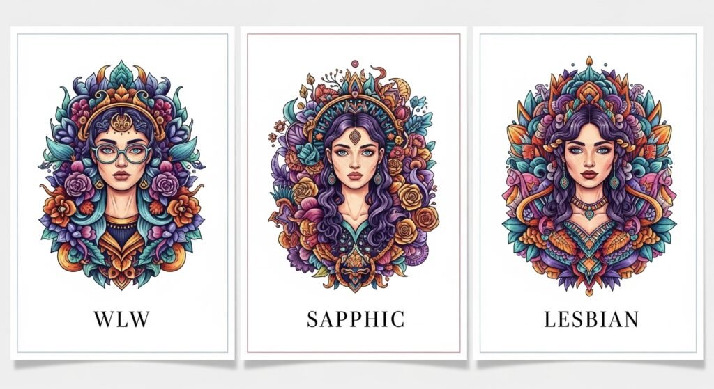 WLW vs Sapphic vs Lesbian