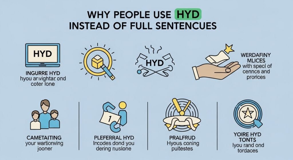 HYD Instead of Full Sentences