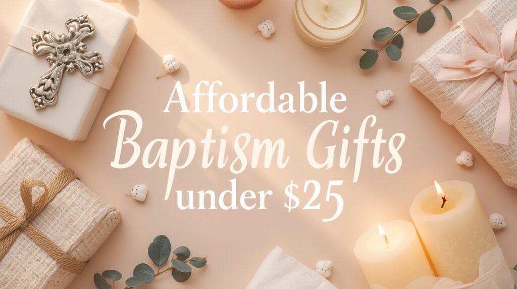 Baptism Gifts Under $25
