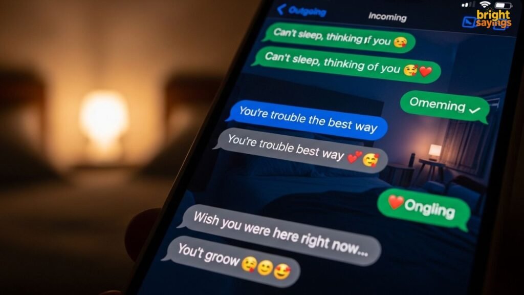 Late-Night Flirty Text Responses