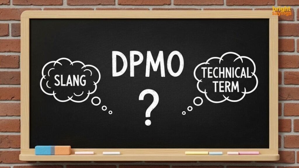 DPMO Actually Slang