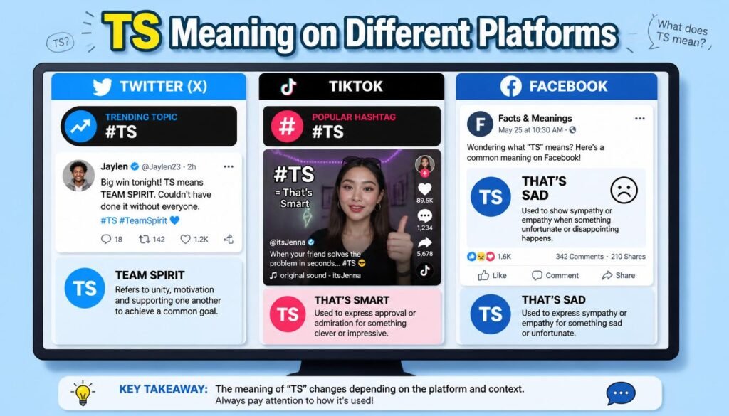 TS Meaning on Different Platforms