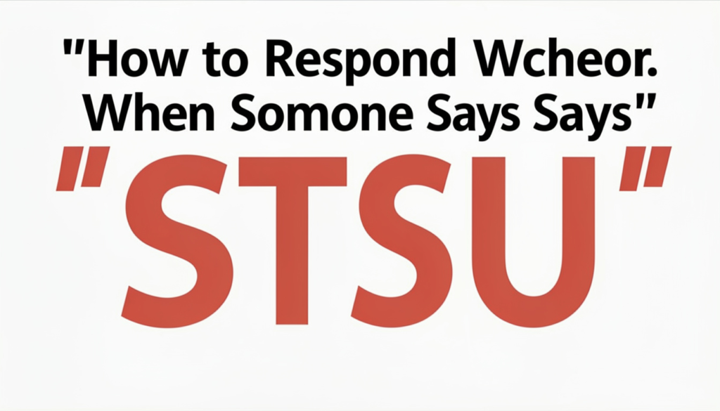 Someone Says STSU