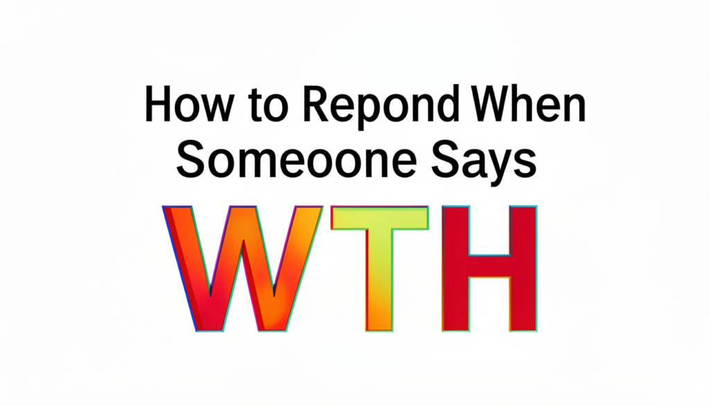 Someone Says WTH