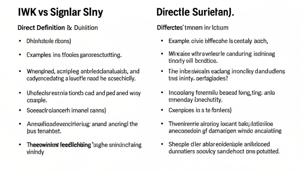IWK vs Similar Slang Terms