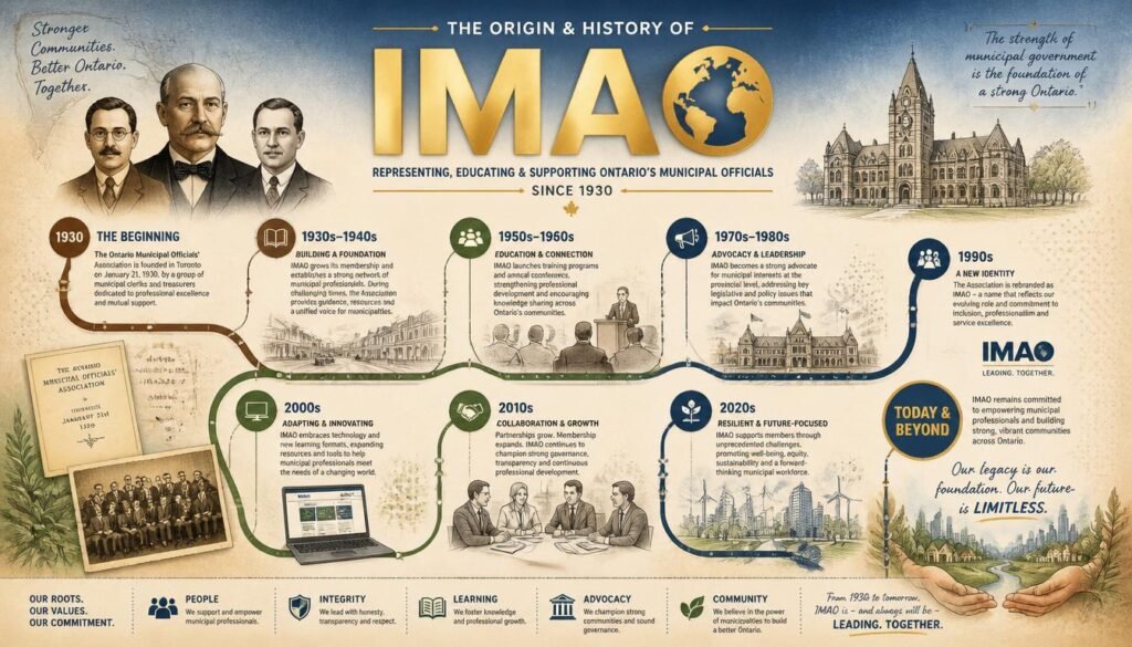 The Origin and History of IMAO